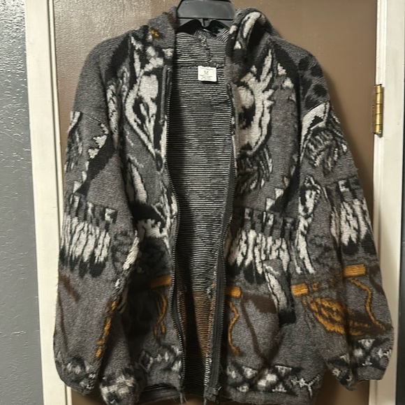 Artesanias Tuntaquimba Zip-Up Sweater - Picture 1 of 4